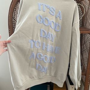 Jeanine Amapola happy & healthy podcast merch sweatshirt